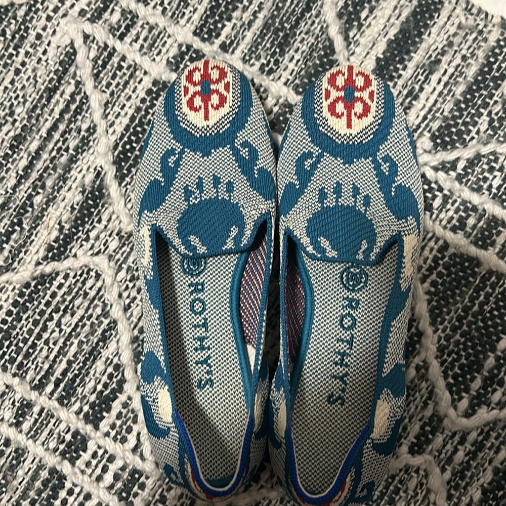 Multi colored Rothy Loafer